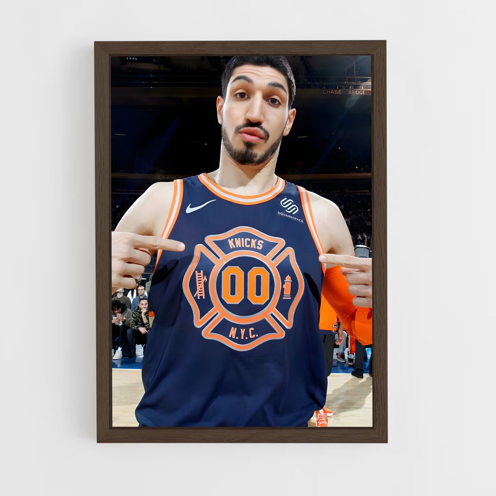 Poster L'Attitude d'Enes – affiche Basketball (vue 5)